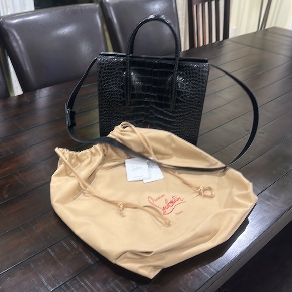 Christian louboutin palomino croc empossed bag - Picture 8 of 13